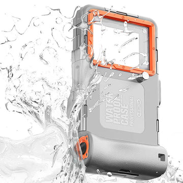 Duikserie - Waterdichte Hoes - 15m Duikbestendig - Premium Bescherming - Telefoonhoes - Voor iPhone en Samsung - 6.8 Inch Model Apsilon