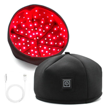 Rode Licht Therapie - Hoed - Nabij Infrarood LED - Haargroei Stimulatie - Haarverlies Preventie - Voor Gebruikers Apsilon