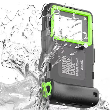 Duikserie - Waterdichte Hoes - 15m Duikbestendig - Premium Bescherming - Telefoonhoes - Voor iPhone en Samsung - 6.8 Inch Model Apsilon