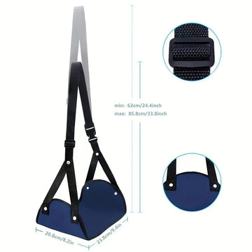 Vliegtuigserie - Voetsteun - Verstelbare Riem - Draagbaar Hangmat - Reisaccessoire - Voor Reizigers - Model01 Apsilon
