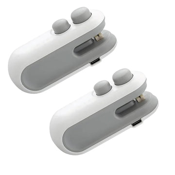 Mini Zakafsluiter - Oplaadbaar USB-C - Met Snijder en Magneet - Zak Verzegelaar - Voor Thuisgebruik - Model 2in1 Apsilon