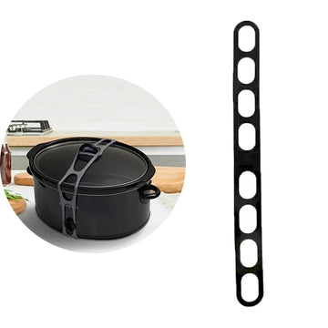 54cm Reusable Lid Strap Silicone Elastic Band Universal Pot Lid Holder for Lunch Box Strap Elastic Band Outdoor Tableware Tool Apsilon