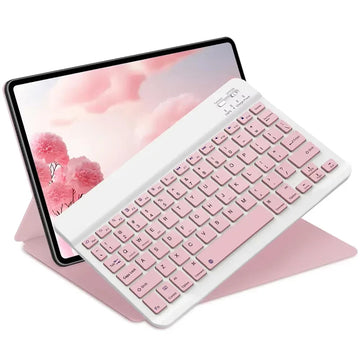 Bluetooth Serie Toetsenbord - Draadloos - Multi-Platform - Compact - Voor iPad Gebruikers - Model 7/10 Inch Apsilon