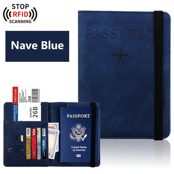 Passport Holder for Travel Essentials Passport Wallet Cover Case for Travel Accessories,Passport Book Holders for Women/Men Apsilon