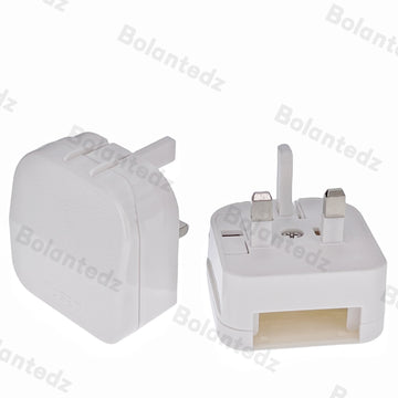 European EU To UK Travel Power Adapter With 5A Fuse UK British Electrical Plug Adapter Outlet AC Charger Power Cord Socket Apsilon