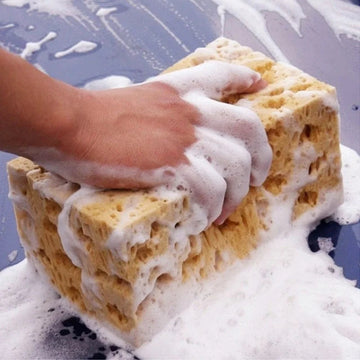Honeycomb Serie - Auto Was Spons - Groot Formaat - Herbruikbaar - Reiniging - Voor Auto en Motor - Model 17x11x9 CM Apsilon