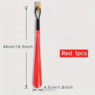 1pc Extra long flexible plastic shoe horns do not require bending durable shoe spoons for pregnant women wearing shoe assistants Apsilon