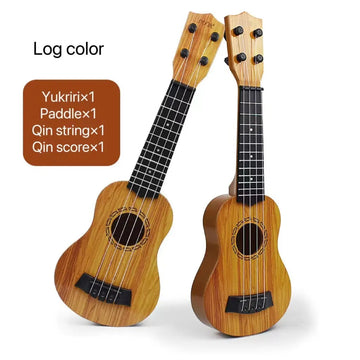 Kindermuziek Serie - Gitaar Speelgoed - Snaartype Spelen - Niet-elektrisch - Muziekinstrument - Voor Kinderen - 35cm Model Apsilon