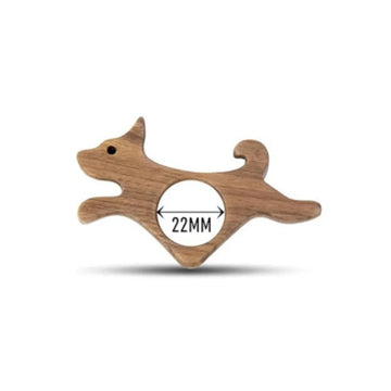 Wooden Pet Cat Dog Reading Bookmark Bookmarks Rings School Supplies Student Pages Guide Marker Marking Sign Book Page Holder Apsilon