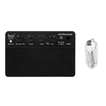 IRIN Audio - Elektrische Gitaar Bas Versterker - 10W - Oplaadbaar - Draagbaar - Geluid - Voor Gitaristen Apsilon