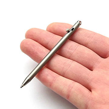 EDC Serie - Titanium Pen - Mini - Draagbaar - Creatief Ontwerp - Buiten Gadget - Voor Avonturiers - Model TP1 Apsilon
