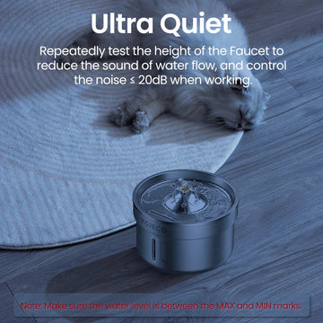 ROJECO - Drinkfontein - Roestvrij Staal - Automatisch - Slim Waterdispenser - Voor Kat en Hond - Model 1 Apsilon