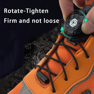 Fashion Swivel Buckle Laces Automatic Shoelace Without ties Kids Adult Sneakers No Tie Shoe laces Shoe accessories 1Pair/2Pair Apsilon