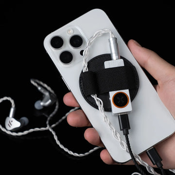 Mobile Phone Magnetic Back Clip Magnetic Dac holder For DS3/DS2 Dongle DAC/Wired IEM Earphones Apsilon