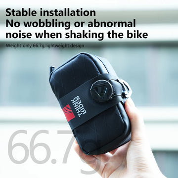 ThinkRider fietszadeltas 0,4 liter – zwart