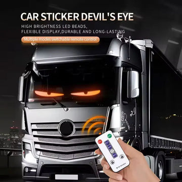 Devil Eye - LED Pixel Paneel Licht - Met Afstandsbediening - Vouwbaar - RGB Verlichting - Voor Vrachtwagens - 12V-24V Apsilon
