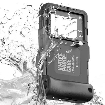 Duikserie - Waterdichte Hoes - 15m Duikbestendig - Premium Bescherming - Telefoonhoes - Voor iPhone en Samsung - 6.8 Inch Model Apsilon
