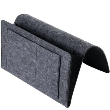 Storage Hang Bag Felt Dormitory Bed Sofa Bedroom Carpet Store Content For CD Magazines, Stationery Pad Mobile Phones Sundries Apsilon