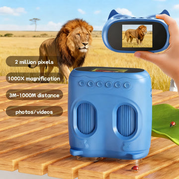 Microscope and Telescope 2 in 1Children's optical educational toys 2MP HD Camera Microscope 1000x magnification Christmas Gifts Apsilon