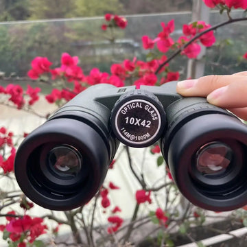 SUNCORE 10X42Green Binoculars - High-Performance, Durable, and Perfect for Outdoor Adventures Apsilon