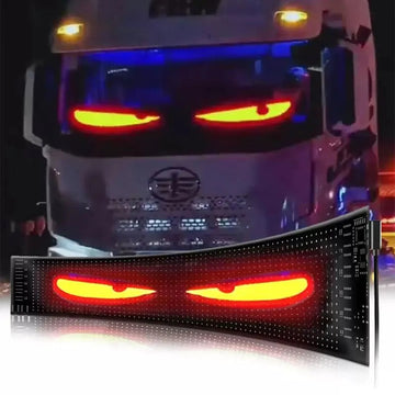 Devil Eye - LED Pixel Paneel Licht - Met Afstandsbediening - Vouwbaar - RGB Verlichting - Voor Vrachtwagens - 12V-24V Apsilon