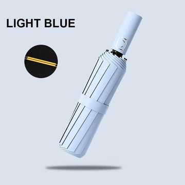 Grote Automatische Paraplu met 24 Botten, Windbestendig en Lichtgewicht, UV-Bescherming, Voor Iedereen, Model 24 Bone Apsilon