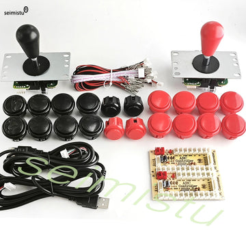 ARCADE Joystick Copy SANWA Game Machine Arcade Console DIY Kit Push Buttons For PC Raspberry Pi Zero Delay USB Board Controller Apsilon