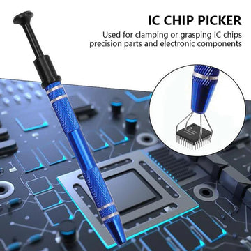 4-Klauwen IC Chip Extractor - Uniek Ontwerp - Eenvoudig in Gebruik - Reparatietool - Voor Reparateurs Apsilon