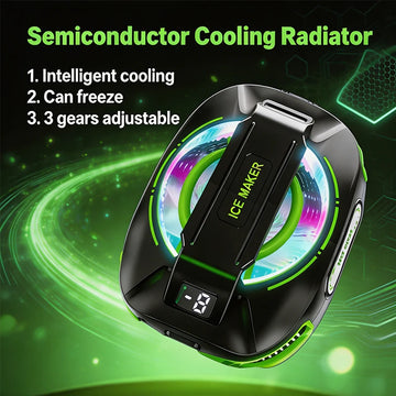 New JS85 Mobile Phone Semiconductor Radiator Device Magnetic Suction Wireless Mute Without Battery for IPhone Android Universal Apsilon