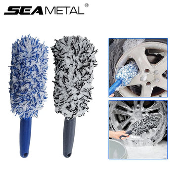 SEAMETAL - Auto Wiel Reinigingsborstel - Draagbaar - Pluche - Wastool - Voor Autodetailing - Model Apsilon