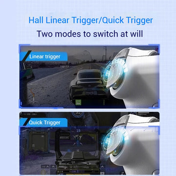 Memo S3 Uitrekbare Gamecontroller Type-C Hall Effect Joystick Voor Android iOS en Tablets Gamers Apsilon