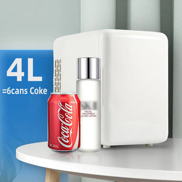 Mini - Koelkast - Draagbaar - Cosmetica-Koeling - Schoonheidskoelkast - Voor Huidverzorging - Model 4L Apsilon