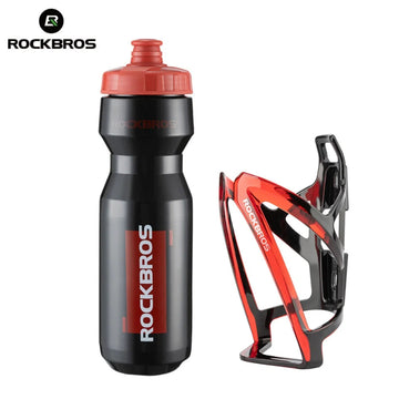 Fietsfles Set - 750ml Capaciteit - Geïntegreerde Houder - Sportfles - Voor Fietsers - Model 750mlSet Apsilon