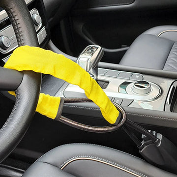 Universeel - Auto Stuurwielslot - Stevig Anti-Diefstal - Met Veiligheidsgordel Blokkering - Voor Truck SUV Van RV - Model Universeel Apsilon