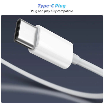 USB-C - Bedrade In-Ear Oordopjes - Met Microfoon - Voor Muziek - Voor iPhone en Android Gebruikers - Type C Model Apsilon