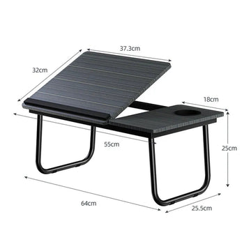 Laptop Serie - Computertafel - Met Ventilator - Opvouwbaar - Verstelbaar - Voor Bed en Bank Apsilon