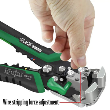 Automatic Wire Stripper with Built-in Springs New Type Electrician Cable Cutting Tool Crimping Apsilon