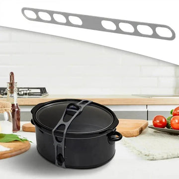 54cm Reusable Lid Strap Silicone Elastic Band Universal Pot Lid Holder for Lunch Box Strap Elastic Band Outdoor Tableware Tool Apsilon