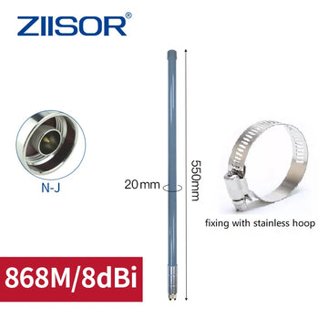 Outdoor LoRa Antenna 868 MHz for Meshtastic Helium Miner 868MHz Hotspot Antennas for Lorawan Long Range RP SMA Male with Cable Apsilon