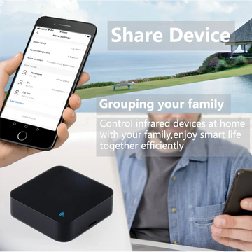 Tuya Smart - IR Afstandsbediening - Stemgestuurd Alexa - Universeel Vervanging - Smart Home - Voor Slimme Gebruikers - Model SmartLife Apsilon