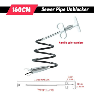 90/160/200/300cm Sewer Pipe Unblocker Snake Spring Pipe Dredging Tool Kitchen Bathroom Sewer Cleaning Tool Kitchen Accessories Apsilon