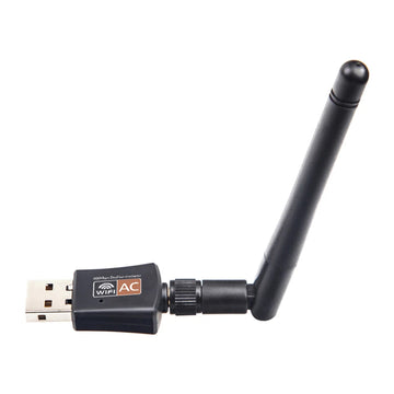 Dubbele Band - USB WiFi-Adapter - 2.4GHz 5GHz - 600Mbps Snelheid - Met Antenne - Voor PC Gebruikers - Model 600M Apsilon