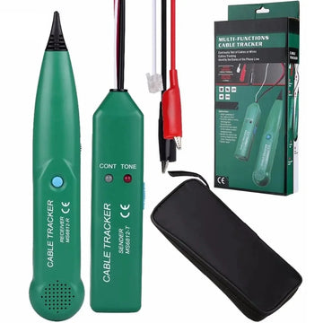 MS6812 Cable Tracker Tester Professional Line LAN Detector UTP STP Telephone Wire Tracer Breakpoint Location Diagnose Tone Apsilon