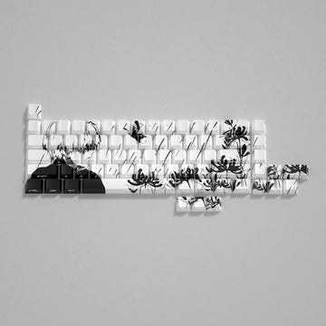 130 Key Tokyo Ghoul Theme Kaneki Ken Keycaps Cool Key Cap PBT Cherry Profile for Cherry MX 61 63 64 68 87 104Mechanical Keyboard Apsilon
