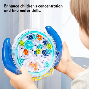 Intellectual Escape Maze Challenge, Maze Disk Gear Track Ball, Logic Training, Attention Enhancement, Children's Game Controller Toy, Parent-Child Interactive Hand-Eye Coordination Educational Toy, Holiday Gift Apsilon