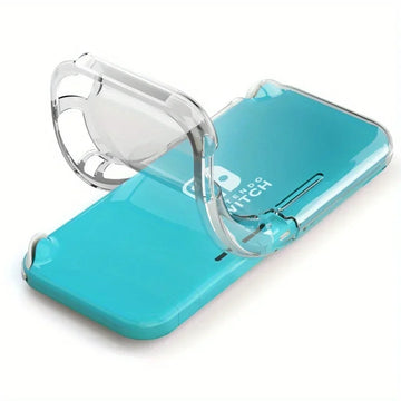 Transparent TPU Switch Lite Case - Shock-Absorbing Softshell Protector, and Crystal-Clear Console Case for Nintendo Switch Lite Apsilon