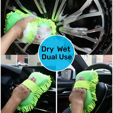 Microvezel Autowas Spons - Zacht en Absorberend - Diepe Reiniging - Autodetailing Set - Voor Autoliefhebbers - Standaard Model Apsilon