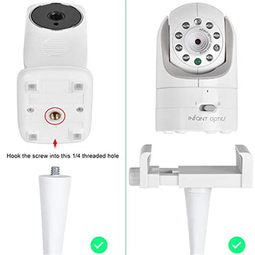 Universele - Babyfoon Beugel - Flexibele Arm - Verstelbaar - Camera Houder - Voor Ouders - Model 1/4 Apsilon