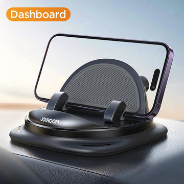 Joyroom - Dashboardhouder - 360° Rotatie - Anti-Slip Siliconen - Universeel - Voor Smartphones - Model Joyroom Apsilon
