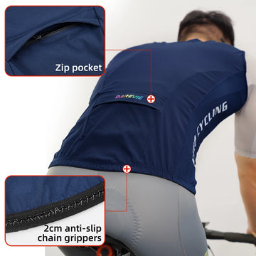 DAREVIE wind- en waterdicht fietsbodywarmer voor heren